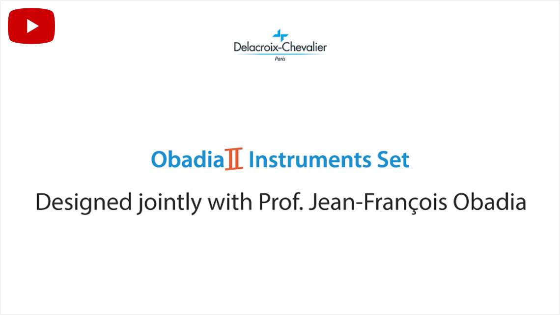 ObadiaⅡ Instruments Set Designed jointly with Prof.Jean-François Obadia