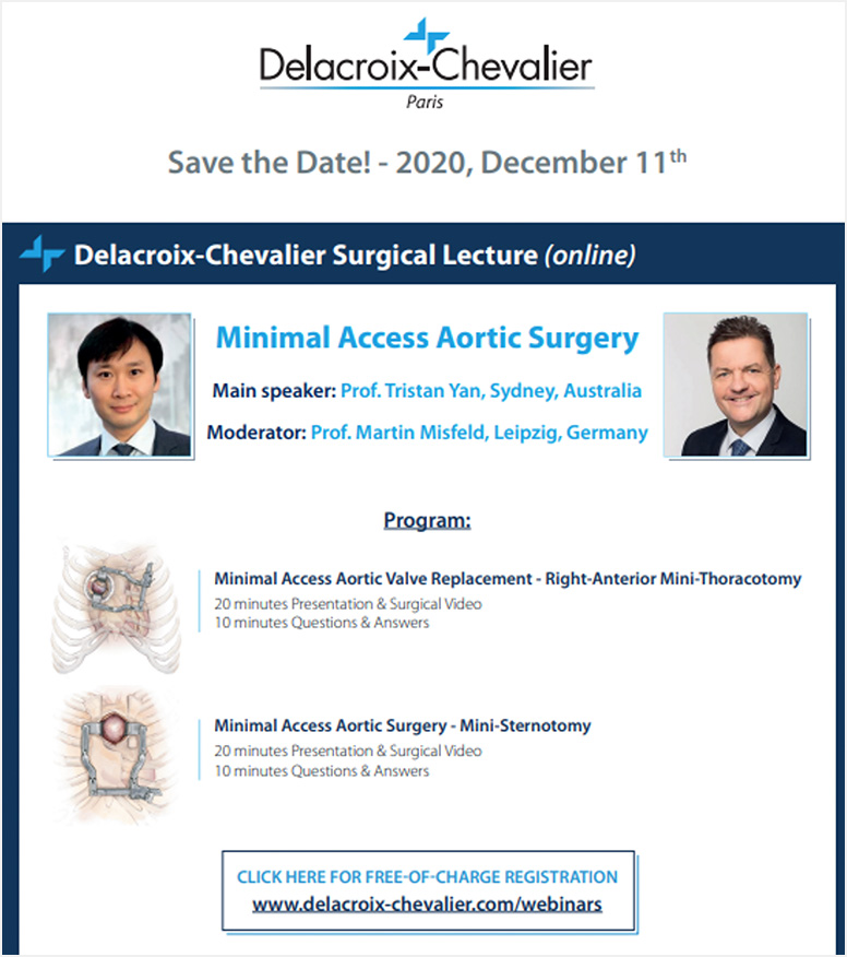 Minimal Access Aortic Surgery ウェビナー(2020年12月11日)　※録画※